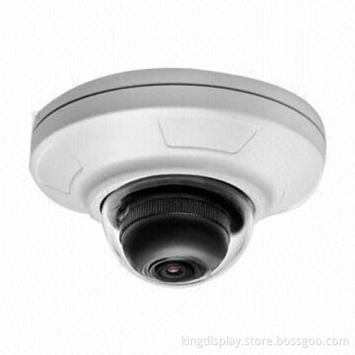 IP Dome Security Camera, CMOS HD, Mini Network, 2.0MP, True Day/Night